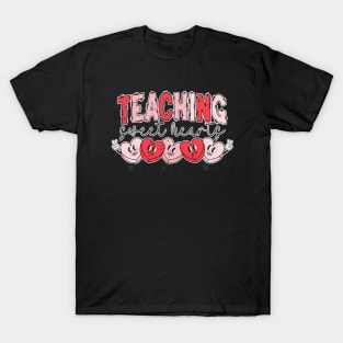 Teaching Sweethearts Teachers Valentines Day T-Shirt